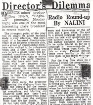 Director’s Dilemma